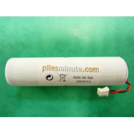 Pack piles Alarme LS26500 Compatible NOXALARM - C - Lithium - 7.2V - 7.7Ah + Connecteur
