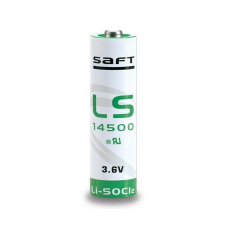 Pile SAFT LS14500 - AA - Lithium - 3,6V - 2,6Ah