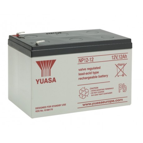 Batterie NP12-12 YUASA - Plomb - AGM - 12V - 12Ah