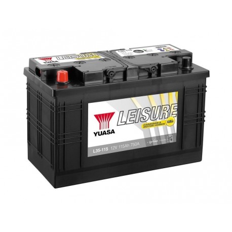 Batterie L35-115 YUASA - Plomb Cyclage - 12V - 115Ah