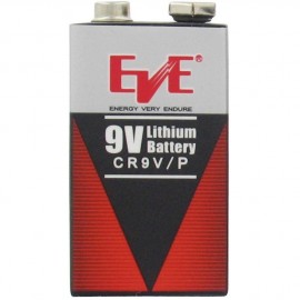 Pile EVE - CR9V - Format 6LR61 - Lithium - 9V - 1.25Ah
