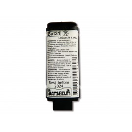 Pile Alarme BAT31 Batsecur Compatible DAITEM/LOGISTY - Lithium - 3V - 1Ah
