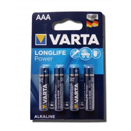Piles VARTA LR03 - AAA - High Energy/Long Life - Blister x 4 - UM4 - Alcaline - 1.5V