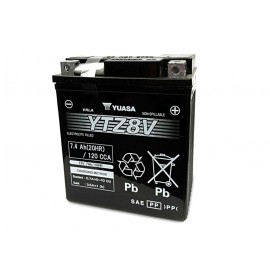 Batterie moto YTZ8V YUASA - Plomb - 12V -7Ah