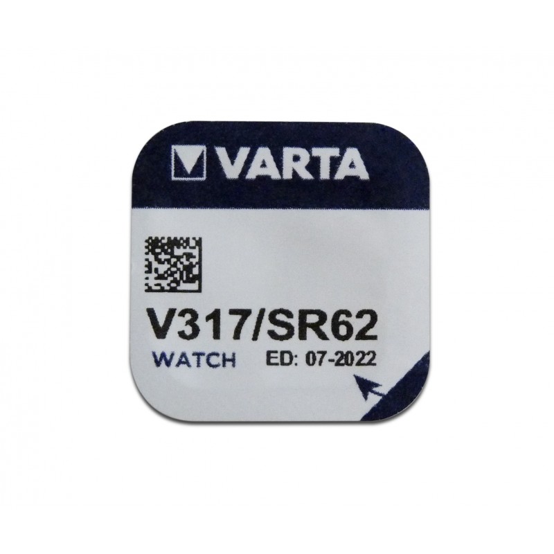 DESTOCKAGE 1x pile bouton ronde Varta V335 SR512 Oxyde d'argent (12-2020)