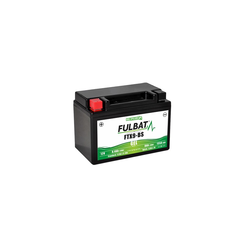 Batterie moto Fulbat MF FTX20L-BS 12V 18,9AH 270A - Batterie quad 12V -  BatterySet