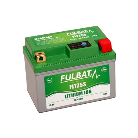 Batterie moto FULBAT FLTZ5S - LITHIUM-ION - 12V - 1.6Ah (Capacité 5.3Ah)