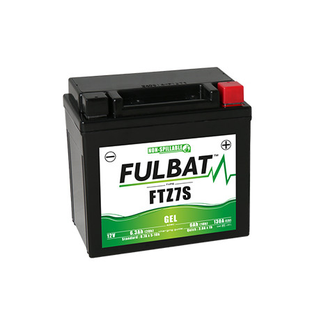 Batterie moto FULBAT FTZ7S - GEL - 12V - 6.3Ah
