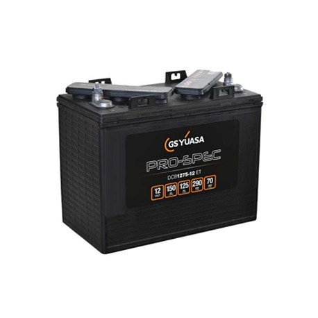 Batterie DCB1275-12 YUASA - DEEP CYCLE - Compatible  T1275 - 12V - 150Ah