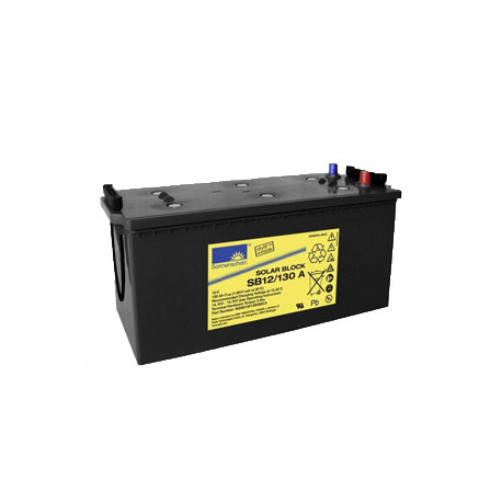 Batterie SB12/130A - EXIDE SOLAR - Plomb solaire - 12V - 130Ah