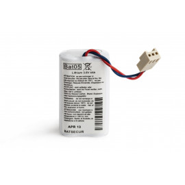 Pile Batterie Alarme BATLI05 Batsecur Compatible DAITEM/LOGISTY - Lithium - 3,6V - 4,0Ah/5,4Ah