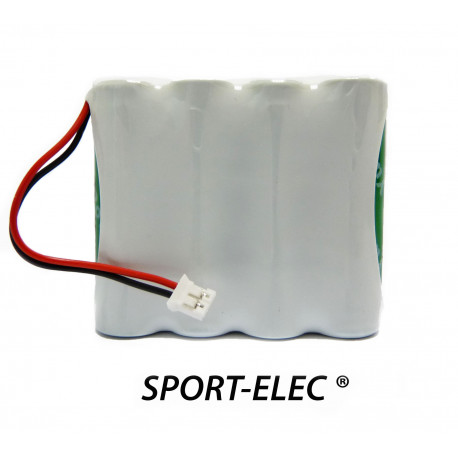 Pack batterie - Multi sport SPORT-ELEC - NiMh - 4.8V - 1700mAh + connecteur