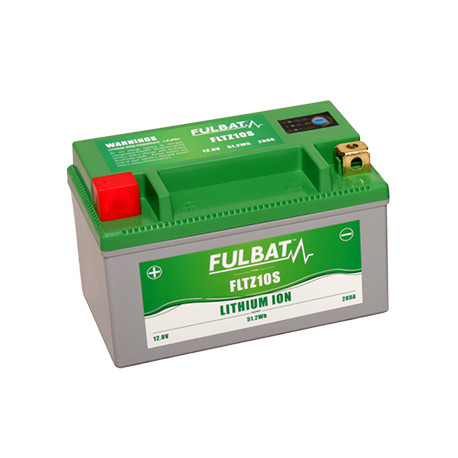 Batterie moto FULBAT FLTZ10S - LITHIUM-ION - 12V - 4Ah (Capacité 8.6Ah)