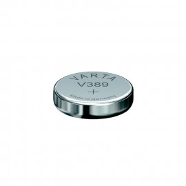 Pile Bouton VARTA 389 - SR54W - SR1130W - High impedance - Oxyde d'Argent - 1.55V
