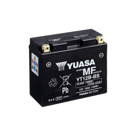 Batterie moto YUASA YT12B / YT12B-BS - Plomb - 12V – 10Ah