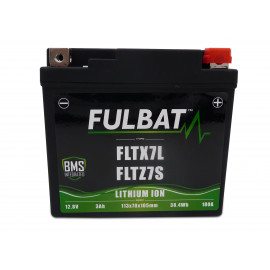 Batterie moto FULBAT - FLTX7L/FLTZS - LITHIUM-ION - 12V - 3Ah 
