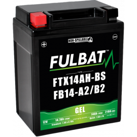 Batterie moto FULBAT FUFB14-A2/B2 - FTX14AH-BS - GEL - 12V - 14.7Ah