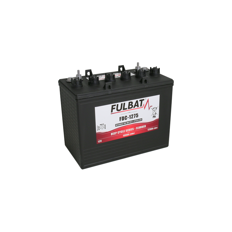 Batterie Deep Cycle Standard 12V 150Ah - FDC1275 - Fulbat Batterie Deep Cycle Standard 12V 150Ah - FDC1275 - Fulbat