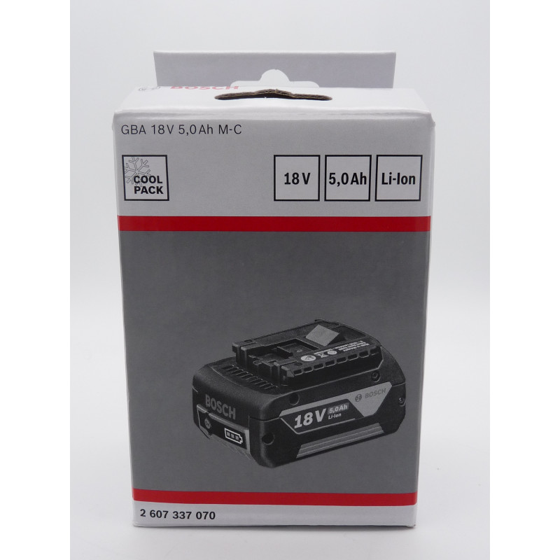 Batterie origine BOSH - Li-Ion 18V / 5 Ah - A0025U5 Batterie origine BOSH - Li-Ion 18V / 5 Ah - A0025U5