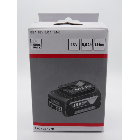 Batterie origine BOSH - Li-Ion 18V / 5 Ah - A0025U5