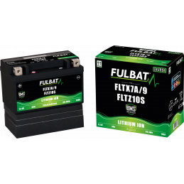 Batterie moto FULBAT FLTX7A/9/12/14 - FLTZ10S/12S/14S - LITHIUM-ION - 12V - 5Ah